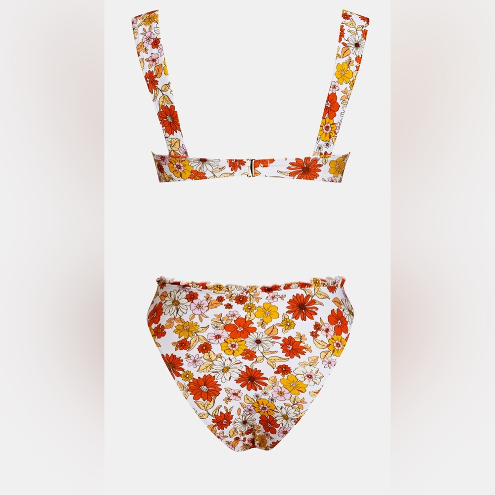 Women’s Cupshe x JJD Small Garden of Gaia Floral Bikini Set - Picture 2 of 6